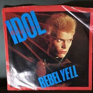 Record Billy Idol Rebel Yell 45